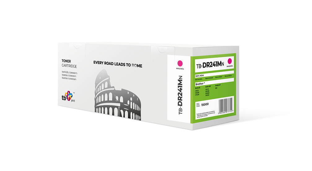 Valec TB kompatibilný s Brother DR-241CL magenta 100% new