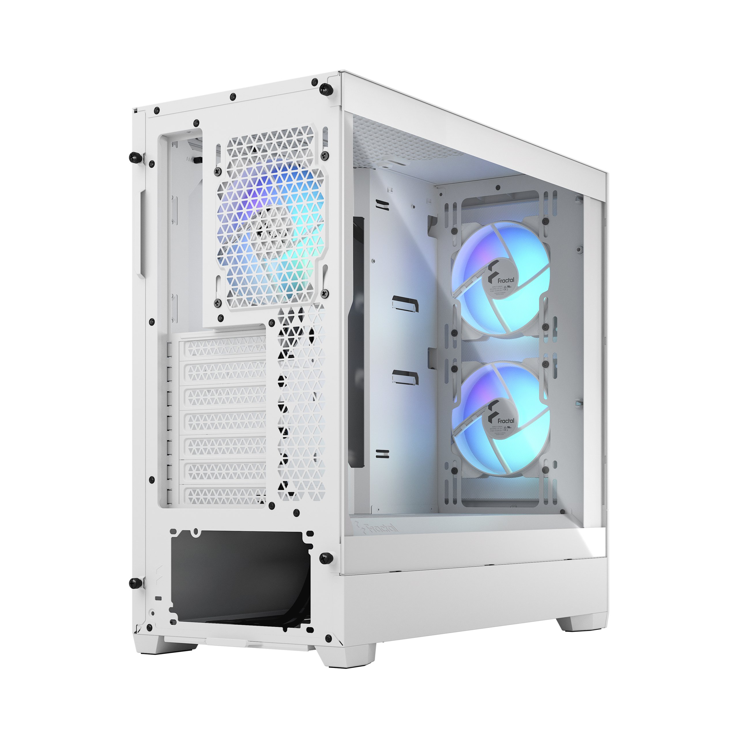 Fractal Design Pop Air RGB White TG Clear Tint 