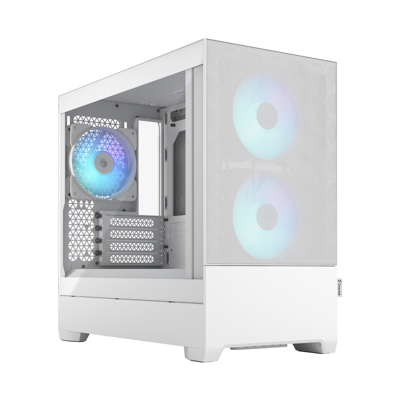 Fractal Design Pop Mini Air RGB White TG Clear Tint/ Micro Tower/ Transpar./ Biela