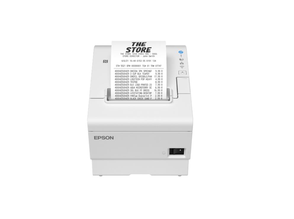 EPSON pokladní tiskárna TM-T88VII bílá, USB, Ethernet, PoweredUSB