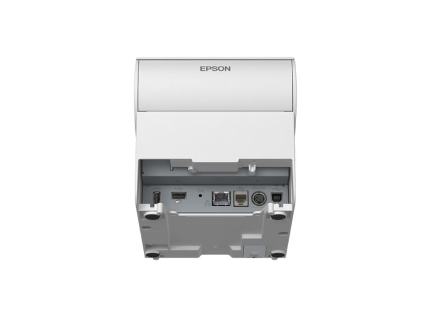 EPSON pokladnová tlačiareň TM-T88VII biela, RS232, USB, Ethernet, vymeniteľné rozhranie 