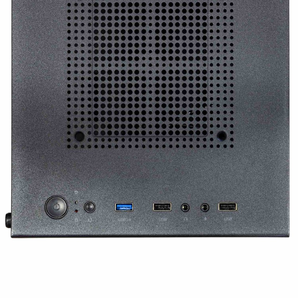 EVOLVEO M4/ Micro ATX/ Transpar./ Čierna 
