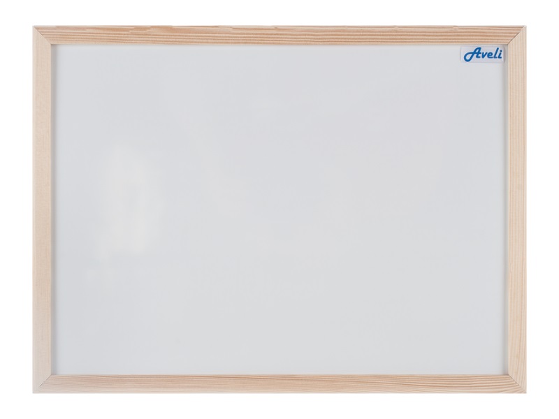 Magnetická tabuľa AVELI 90x120 cm, drevený rám 