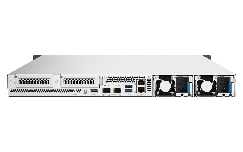 QNAP TS-h1090FU-7302P-256G(16C/ AMD EPYC 7232P/ 3, 3GHz/ 256GB/ 10xU.2NVMe/ 2x2, 5GbE/ 2x25GbE/ 3xUSB3.2/ 2xPCIe/ RP) 