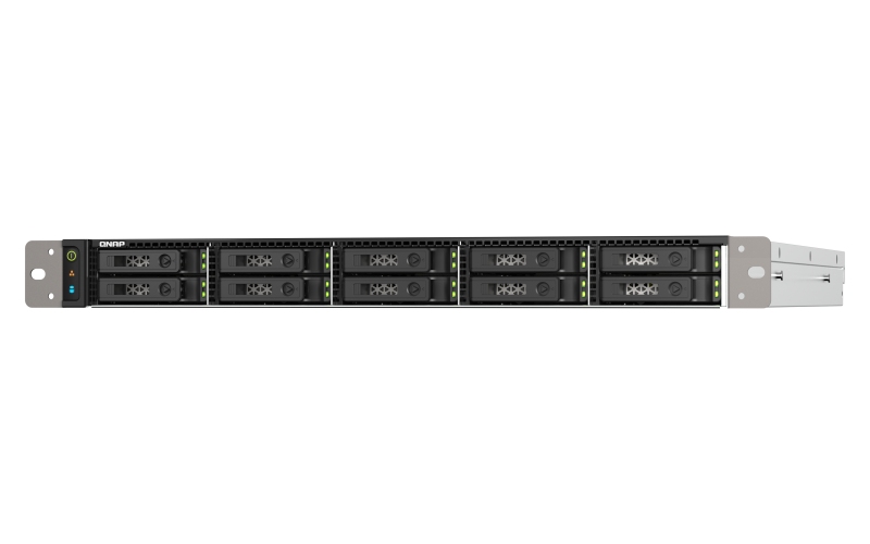 QNAP TS-h1090FU-7302P-256G(16C/ AMD EPYC 7232P/ 3, 3GHz/ 256GB/ 10xU.2NVMe/ 2x2, 5GbE/ 2x25GbE/ 3xUSB3.2/ 2xPCIe/ RP) 