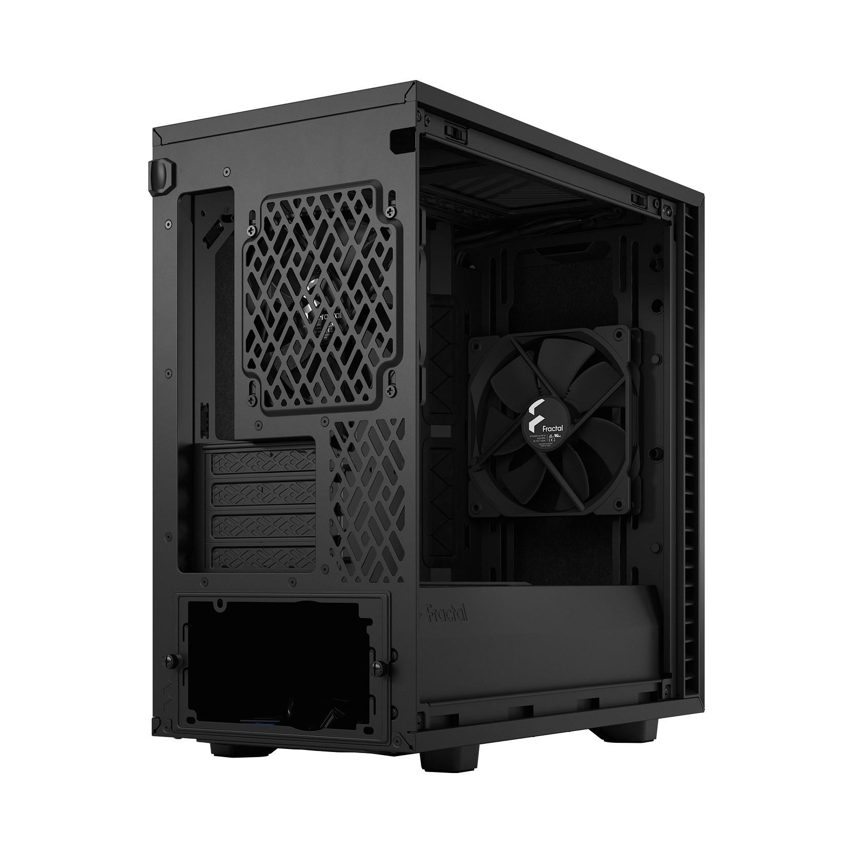 Fractal Design Define 7 Mini Black Solid/ Micro ATX/ Čierna 