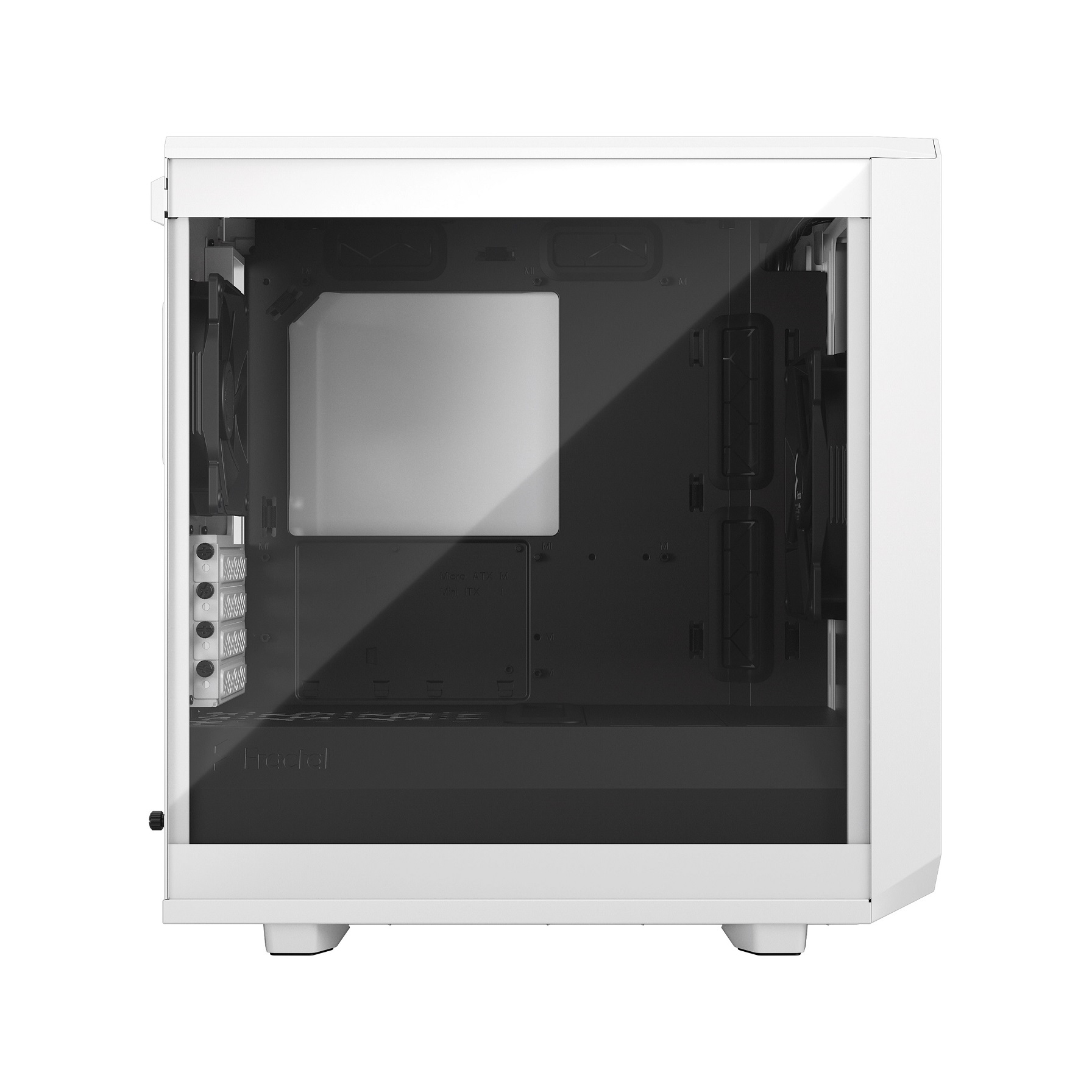 Fractal Design Meshify 2 Mini White TG Clear Tint/ Micro ATX/ Transpar./ Biela 