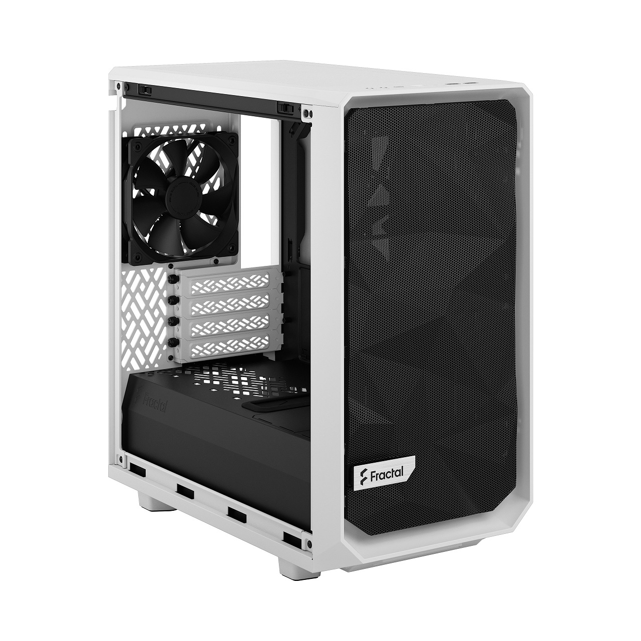 Fractal Design Meshify 2 Mini White TG Clear Tint/ Micro ATX/ Transpar./ Biela 