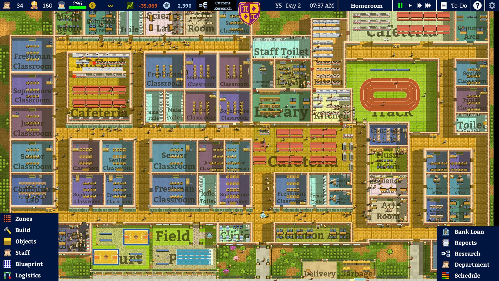 ESD Academia School Simulator 