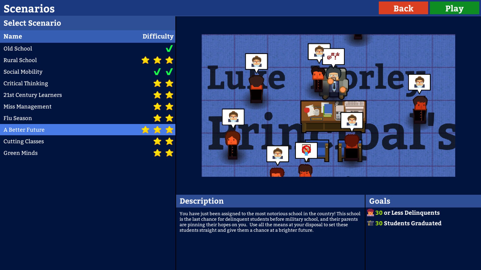 ESD Academia School Simulator 