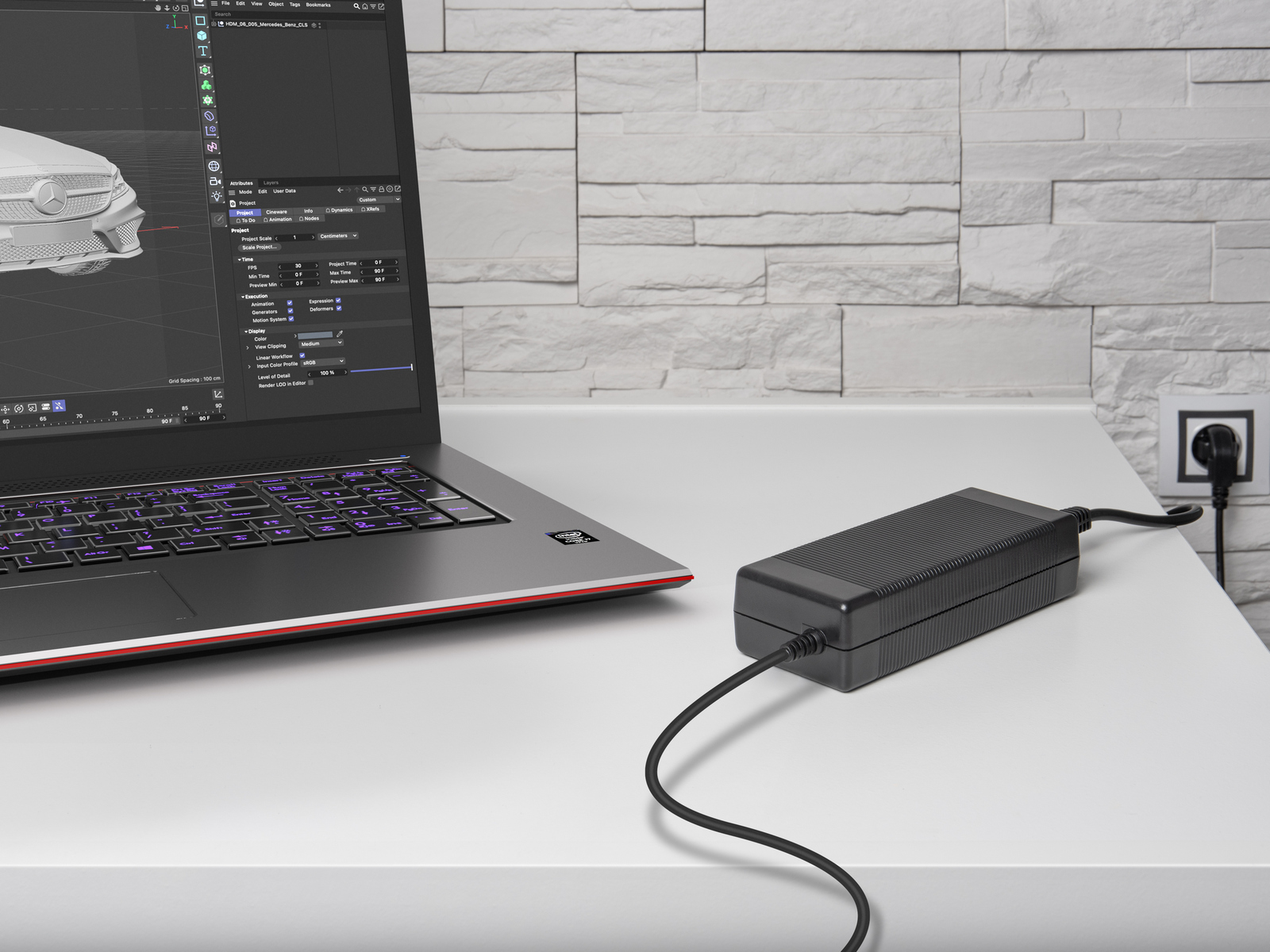 AVACOM QuickTIP 150W - univerzálny adaptér pre notebooky + 8 konektorov 