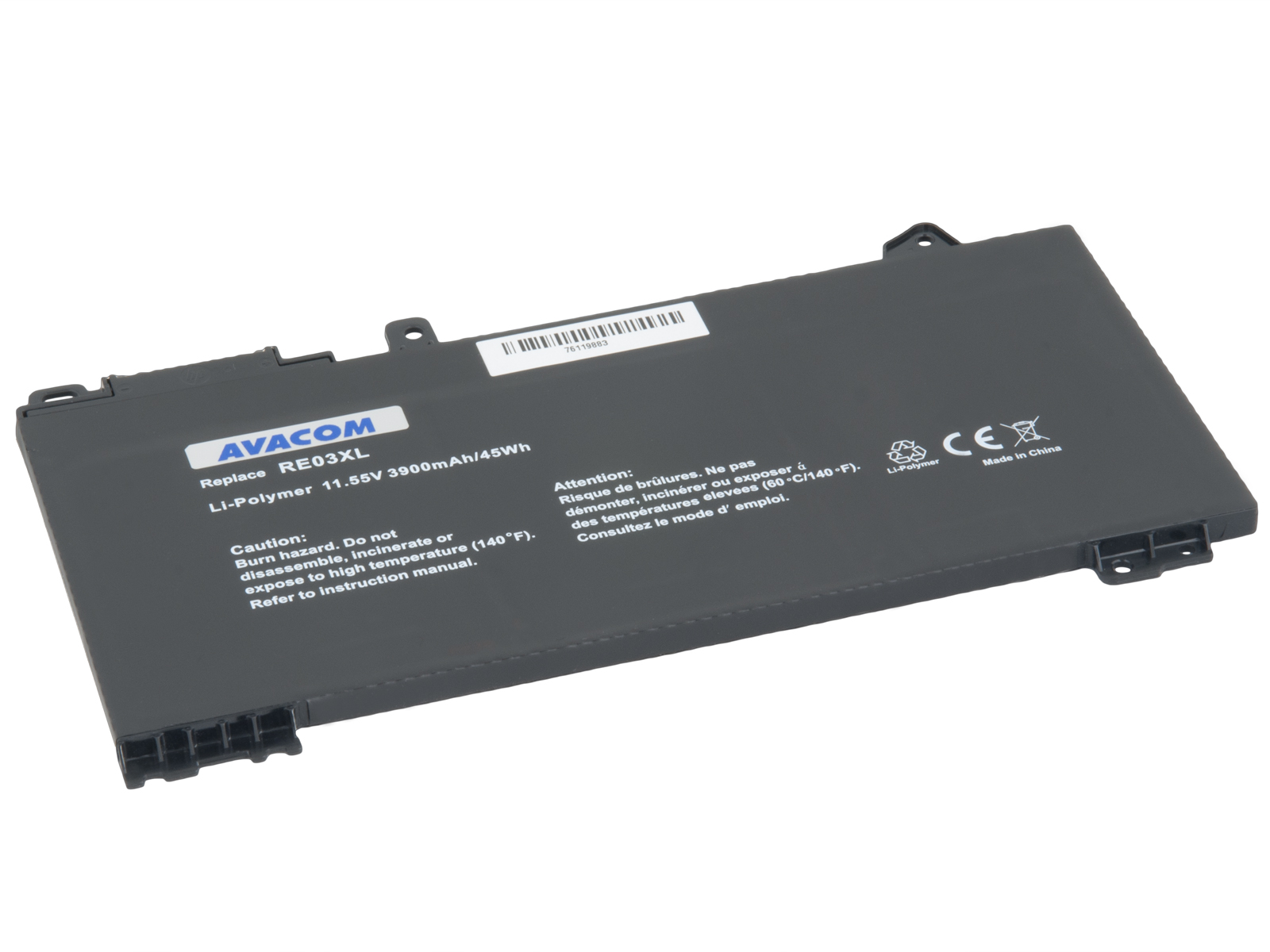 AVACOM batéria pre HP Probook 430,  440,  450 G6 Li-Pol 11, 55V 3900mAh 45Wh