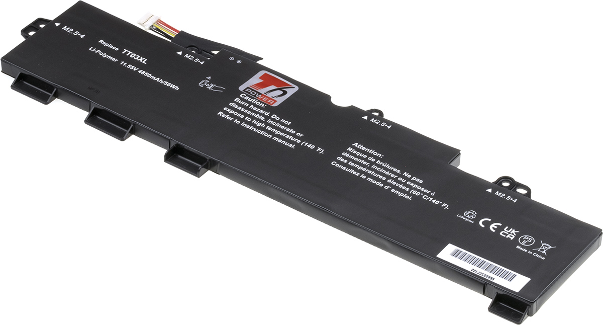 Batéria T6 Power HP EliteBook 755 G5, 850 G5, 850 G6, ZBook 15u G5, 4850mAh, 56Wh, 3cell, Li-pol