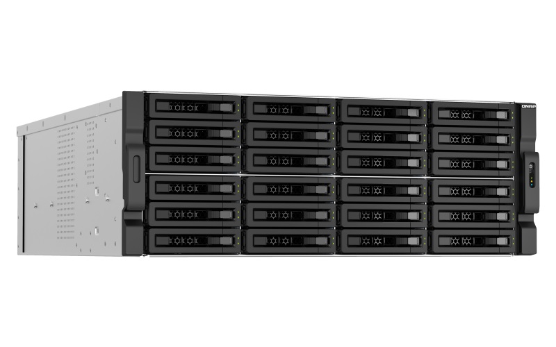 QNAP TS-h3087XU-RP-E2378-64G (Xeon 4, 8GHz, ZFS, 64GB ECC RAM, 24x 3, 5" + 6x2, 5", 2x 2, 5GbE, 2x10GbE) 