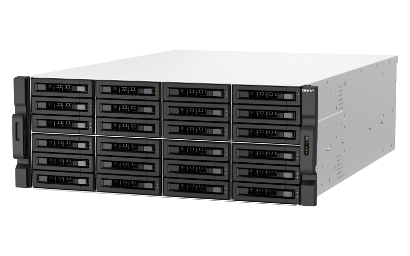 QNAP TS-h3087XU-RP-E2378-64G (Xeon 4, 8GHz, ZFS, 64GB ECC RAM, 24x 3, 5" + 6x2, 5", 2x 2, 5GbE, 2x10GbE) 