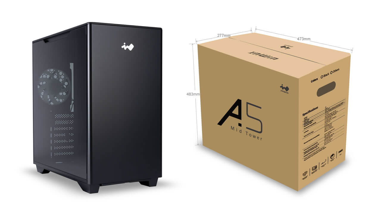 Midi ATX skriňa In Win A5 