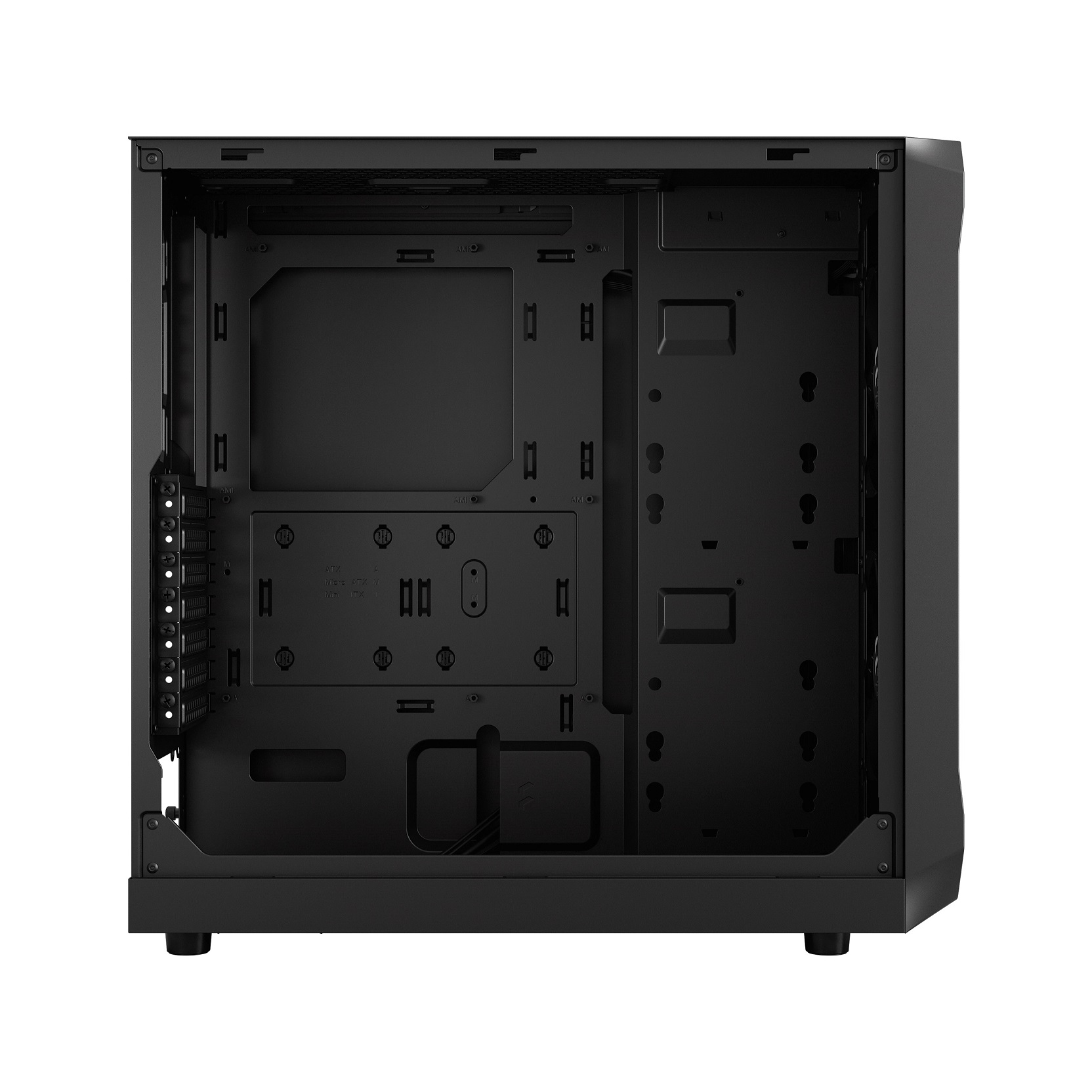Fractal Design Focus 2 Black TG Clear Tint/ Midi Tower/ Transpar./ Čierna 