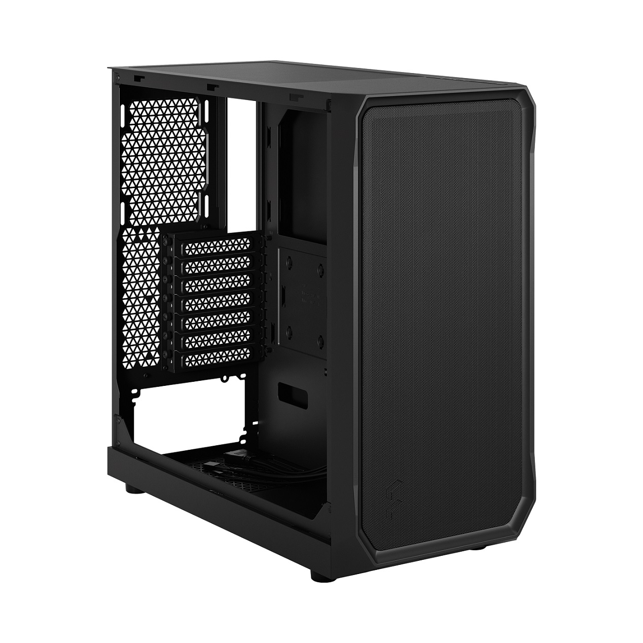 Fractal Design Focus 2 Black Solid/ Midi Tower/ Čierna 