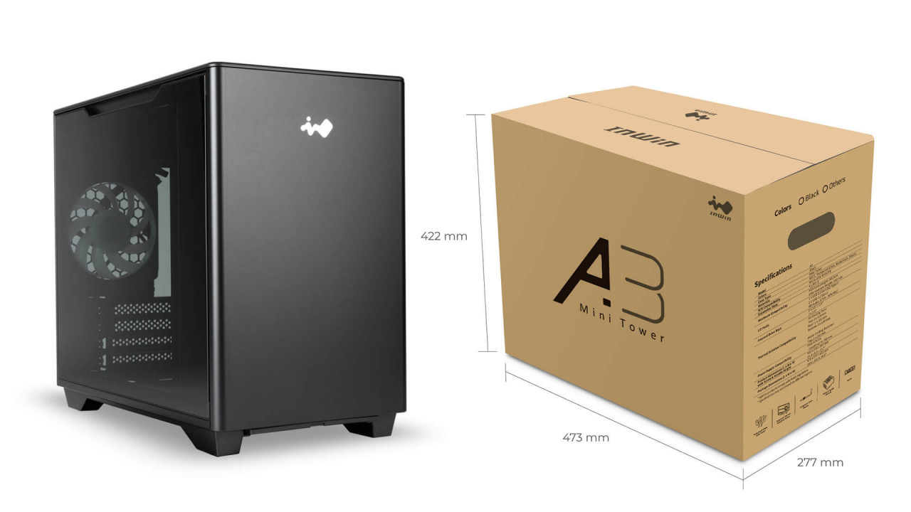 Midi ATX skriňa In Win A3 