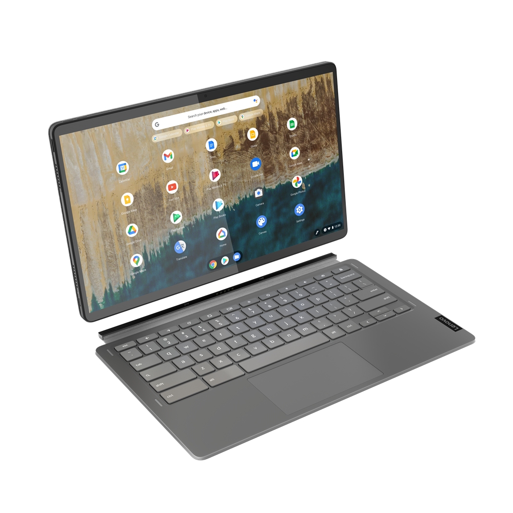 Lenovo IdeaPad Duet 5 Chrome/ 13Q7C6/ SD-7CG2/ 13, 3"/ FHD/ T/ 8GB/ 128GB eMMC/ Adreno/ Chrome/ Gray/ 2R 