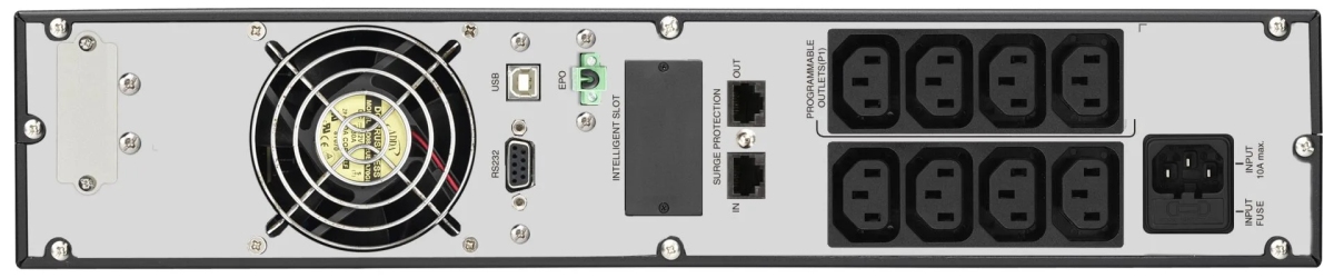 FSP UPS Eufo RT 3K 2U, 3000 VA/ 2700 W, line-interactive 