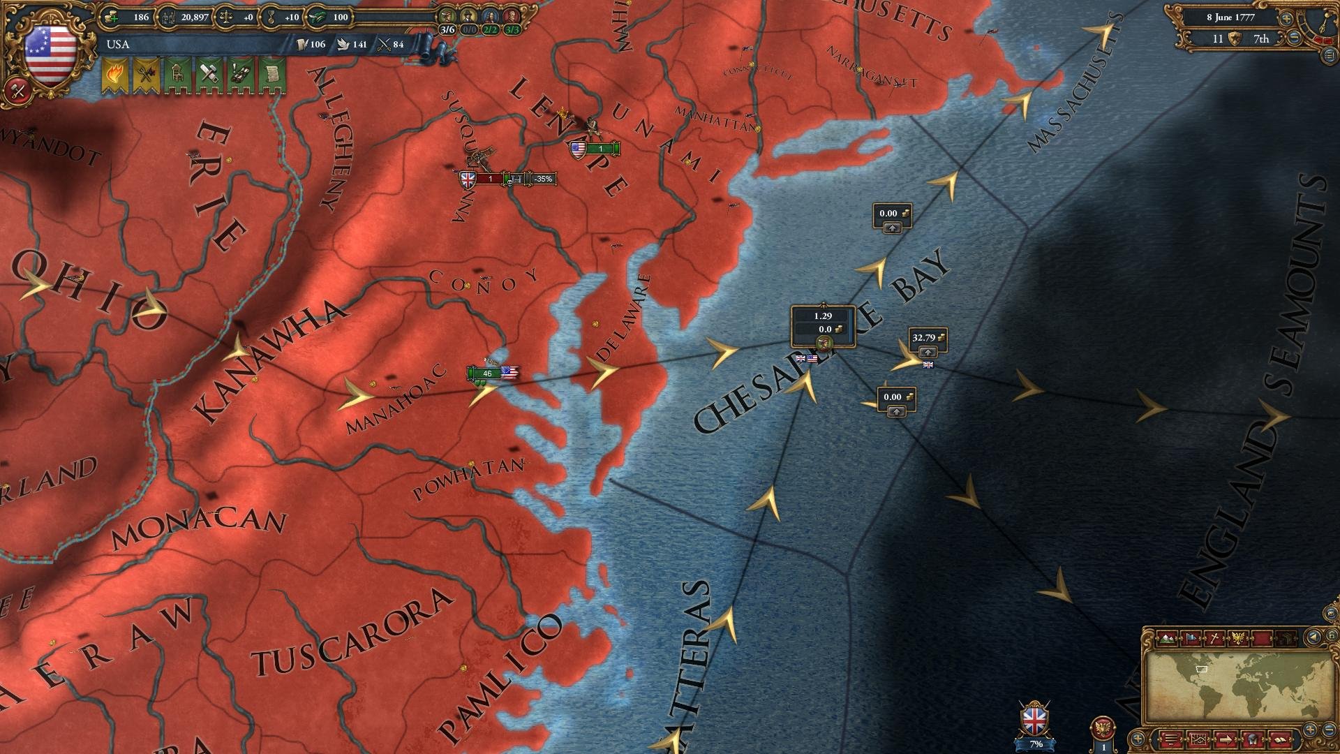 ESD Europa Universalis IV American Dream 