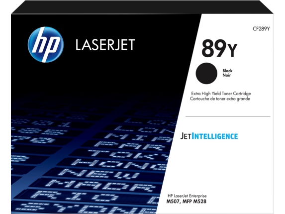HP 89Y Black LaserJet Toner Cartridge (20,000 pages)