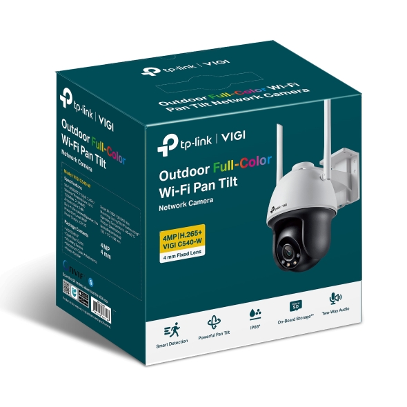 VIGI C540-W(4mm) 4MP barevná WiFi Pan/ Tilt Network Camera 