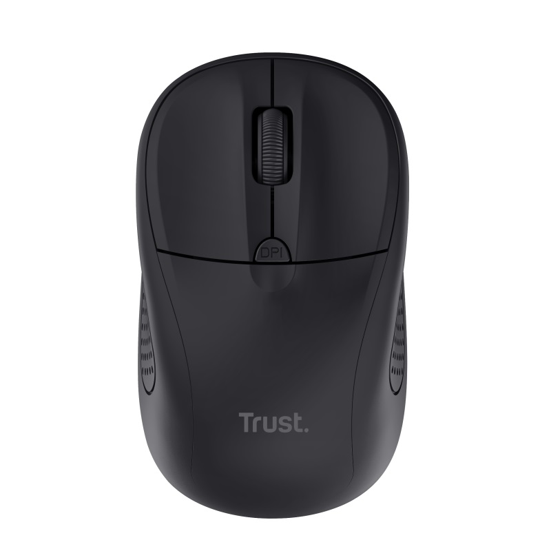 TRUST Primo/ Kancelárska/ Optická/ 1 600 DPI/ Bezdrôtová USB/ Čierna