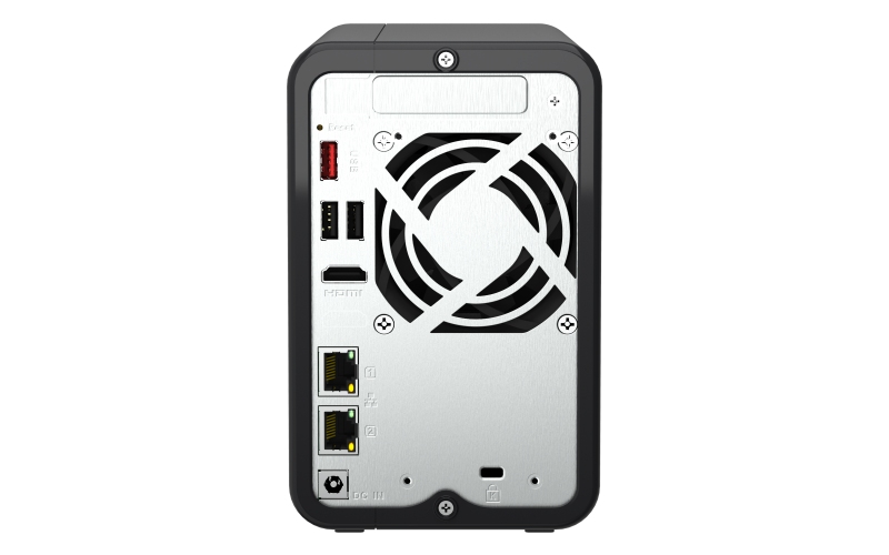 QNAP TS-264-8G (4core 2, 9 GHz, 8GB RAM, 2x SATA, 2x M.2 NVMe, 1x PCIe, 2x 2, 5GbE, 1x HDMI 4K, 4x USB) 