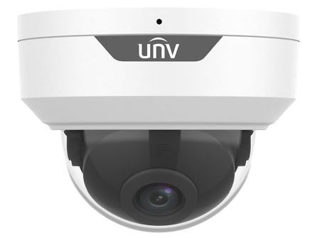 Uniview IPC328LE-ADF28K-G, 8Mpix IP kamera, dome, objektív 2, 8mm (112, 9 °), IR 30m, WDR 120dB