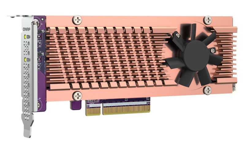 QNAP QM2 Card - QM2-2P-384A 