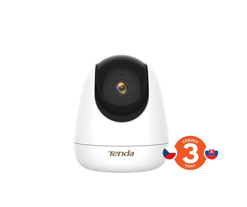 Tenda CP7 Security 4MP Wi-Fi otočná kamera, noční vidění, dvoucestné audio, microSD, RJ45, CZ aplikace