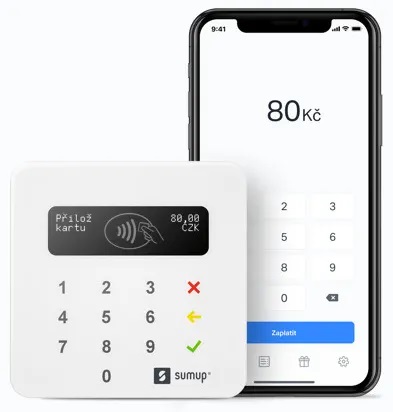 SumUp AIR platební terminál - CZ 