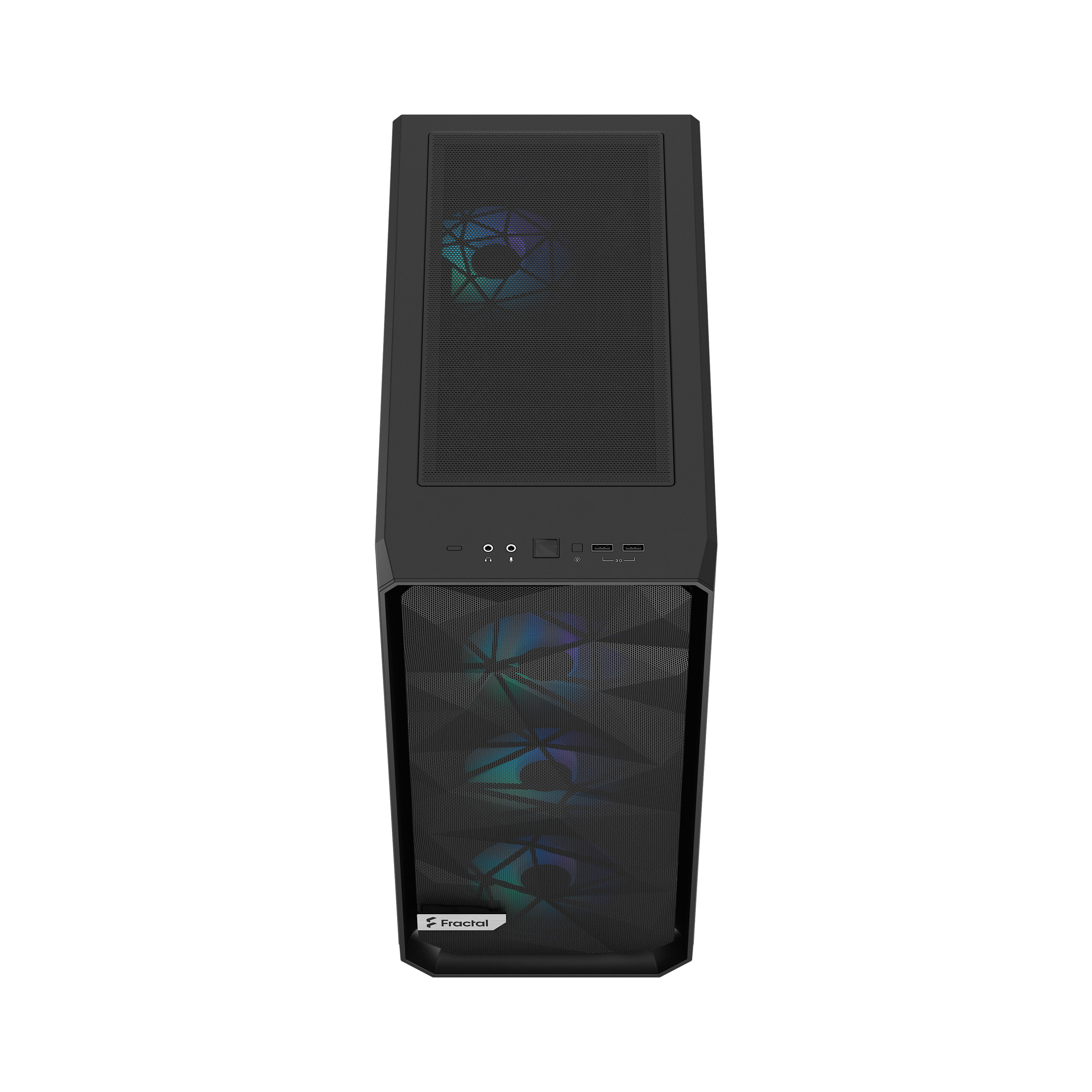 Fractal Design Meshify 2 Compact Lite RGB/ Midi Tower/ Transpar./ Čierna 