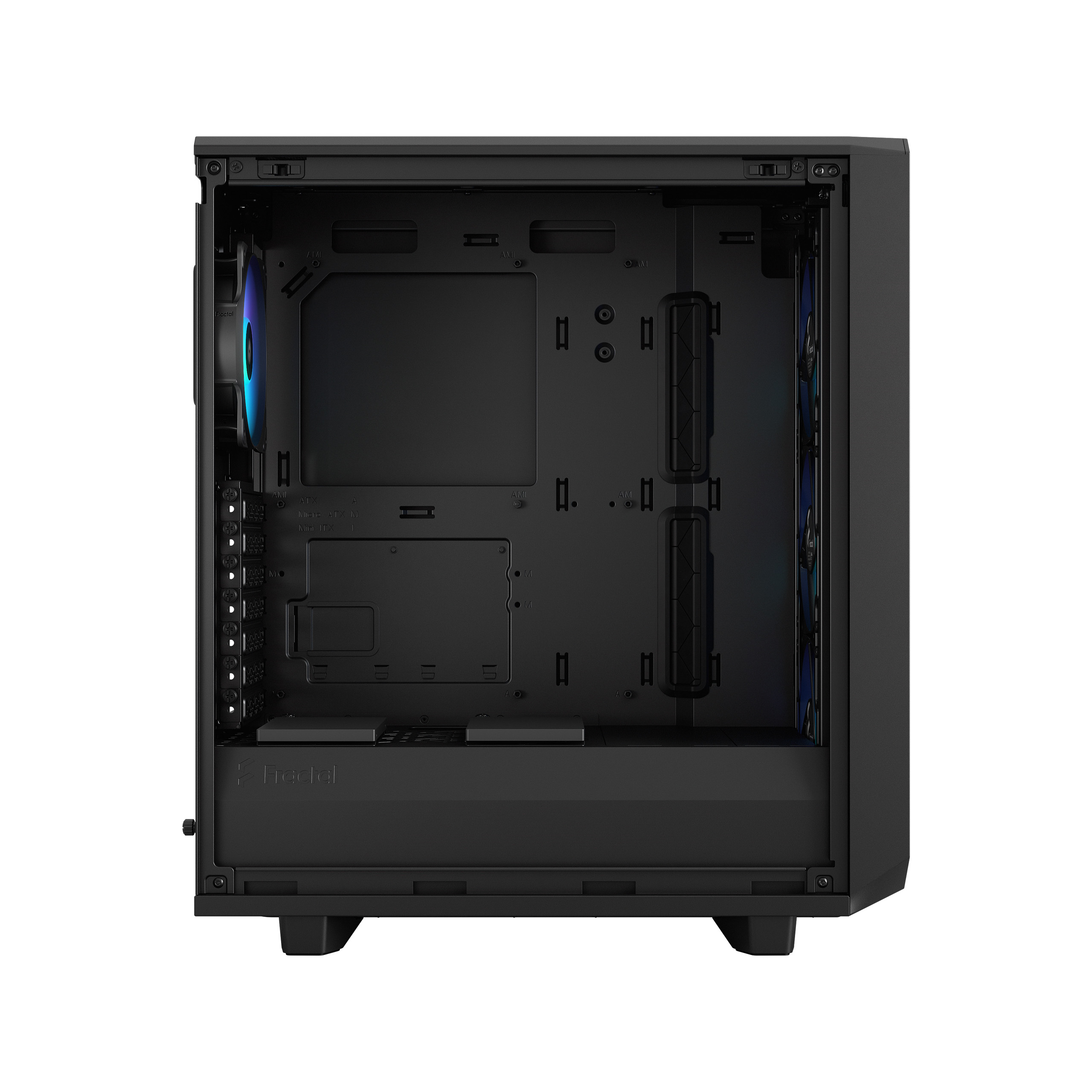 Fractal Design Meshify 2 Compact Lite RGB/ Midi Tower/ Transpar./ Čierna 