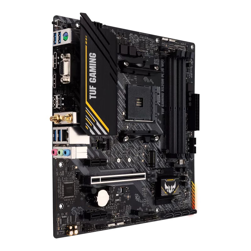 ASUS TUF GAMING A520M-PLUS WIFI/ AM4/ mATX 