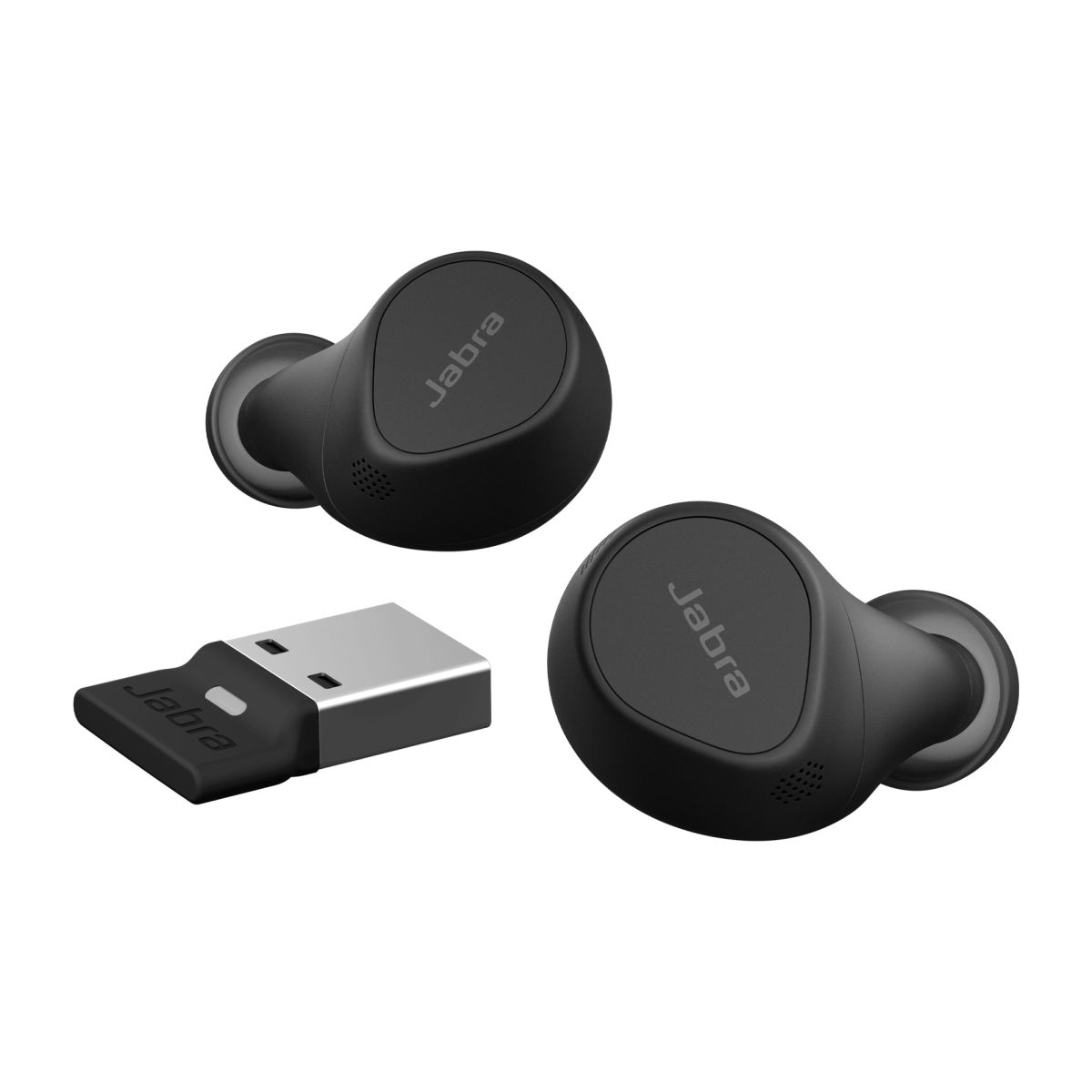 Jabra Evolve2 Buds/ Stereo/ ANC/ USB/ BT/ Bezdrať/ Čierna 