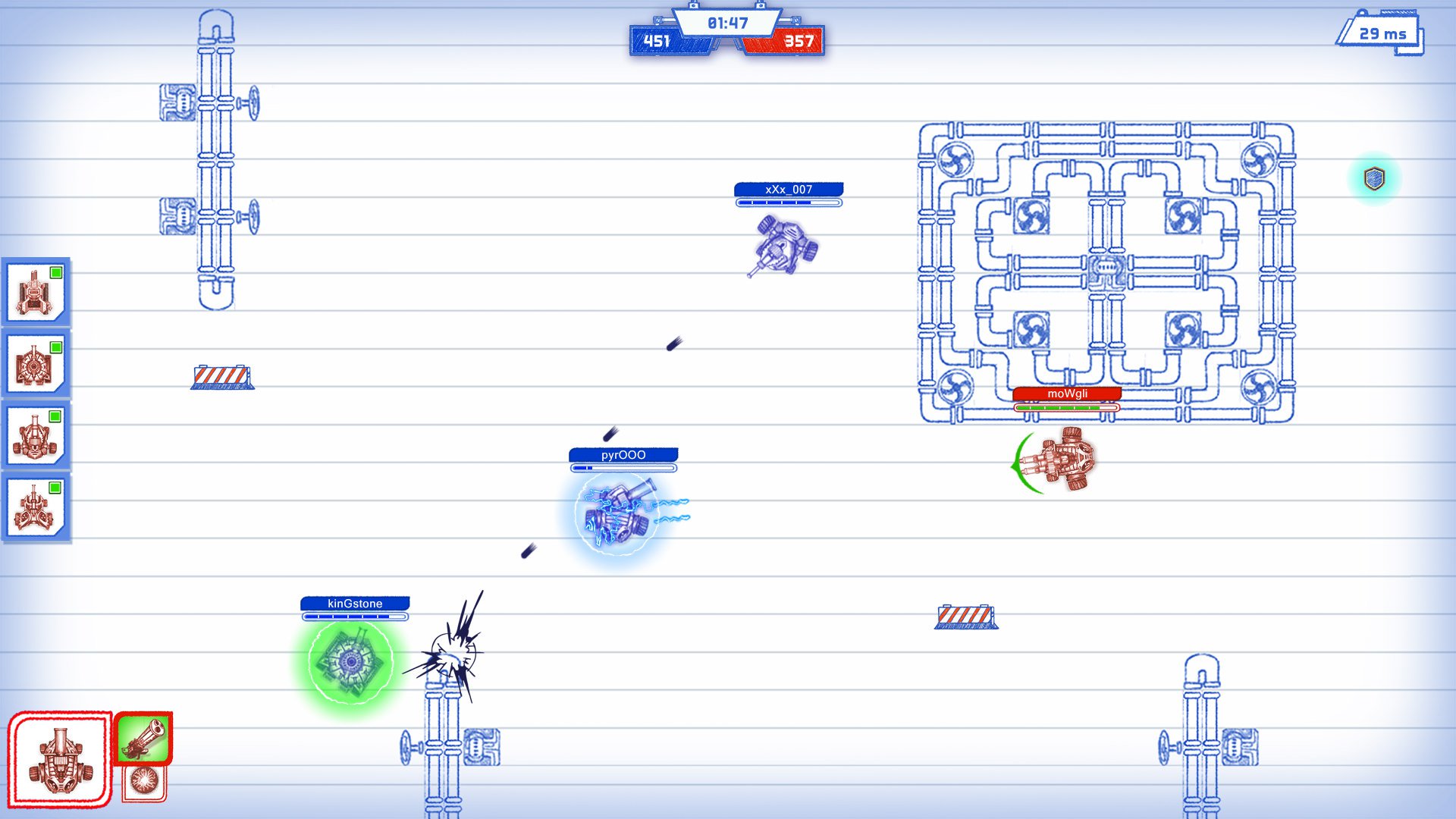 ESD Scribbled Arena 