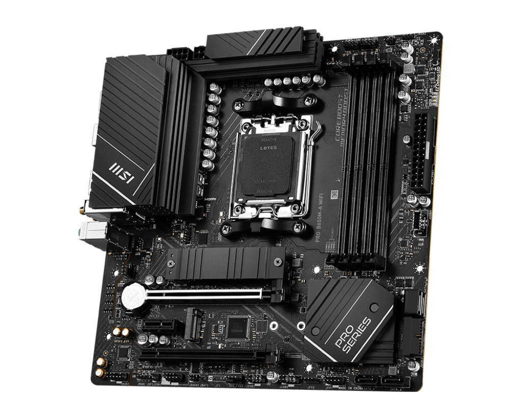 MSI PRO B650M-A WIFI/ AM5/ mATX 