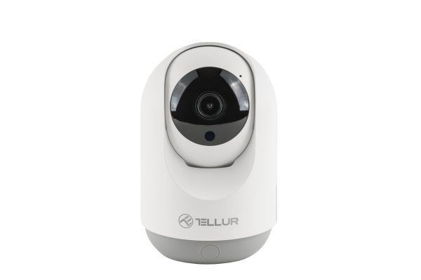 Tellur WiFi Smart kamera, Pan &Tilt, 3MP, UltraHD, bílá