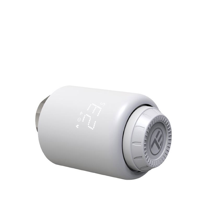 Tellur WiFi Smart Thermost. Radiator Valve-Chytrý WiFi termostat. radiátorový ventil RVSH1, LED, biela 