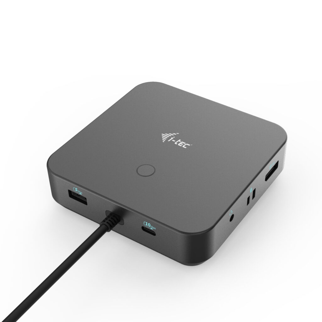 i-tec USB-C HDMI + Dual DP Docking Station, Power Delivery 100W 