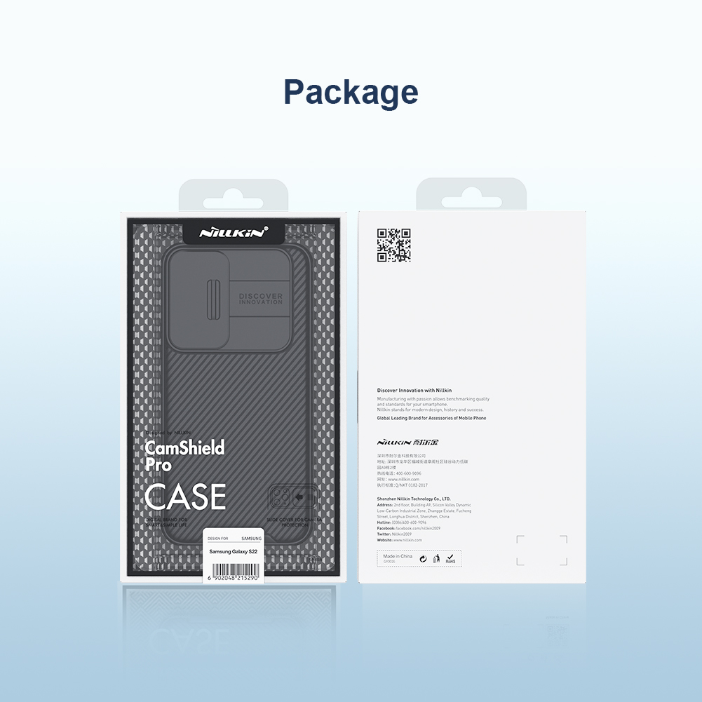 Nillkin CamShield PRO Zadný Kryt pre Samsung Galaxy S23 Black 