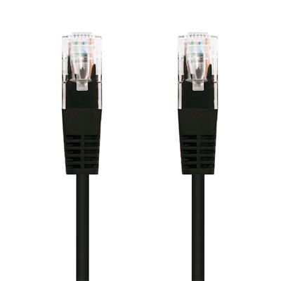 Kábel C-TECH patchcord Cat5e, UTP, čierny, 0, 25m