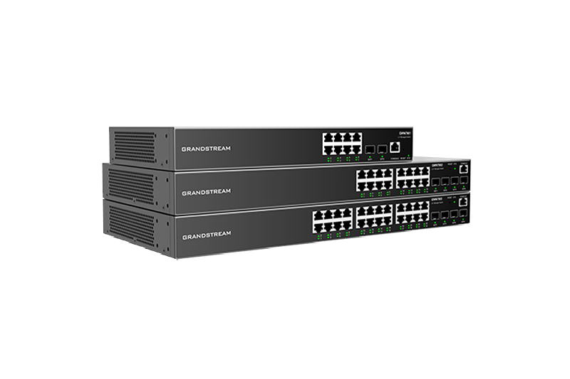 Grandstream GWN7803P L2+ Managed Network PoE Switch 24x 1Gb RJ45, 4x SFP, DHCP, QoS, VLAN 
