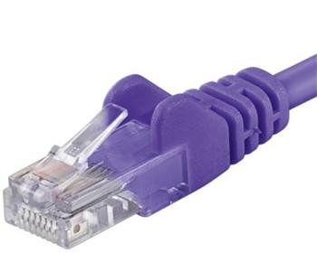 Patch kábel UTP RJ45-RJ45 level CAT6, 2m, fialová