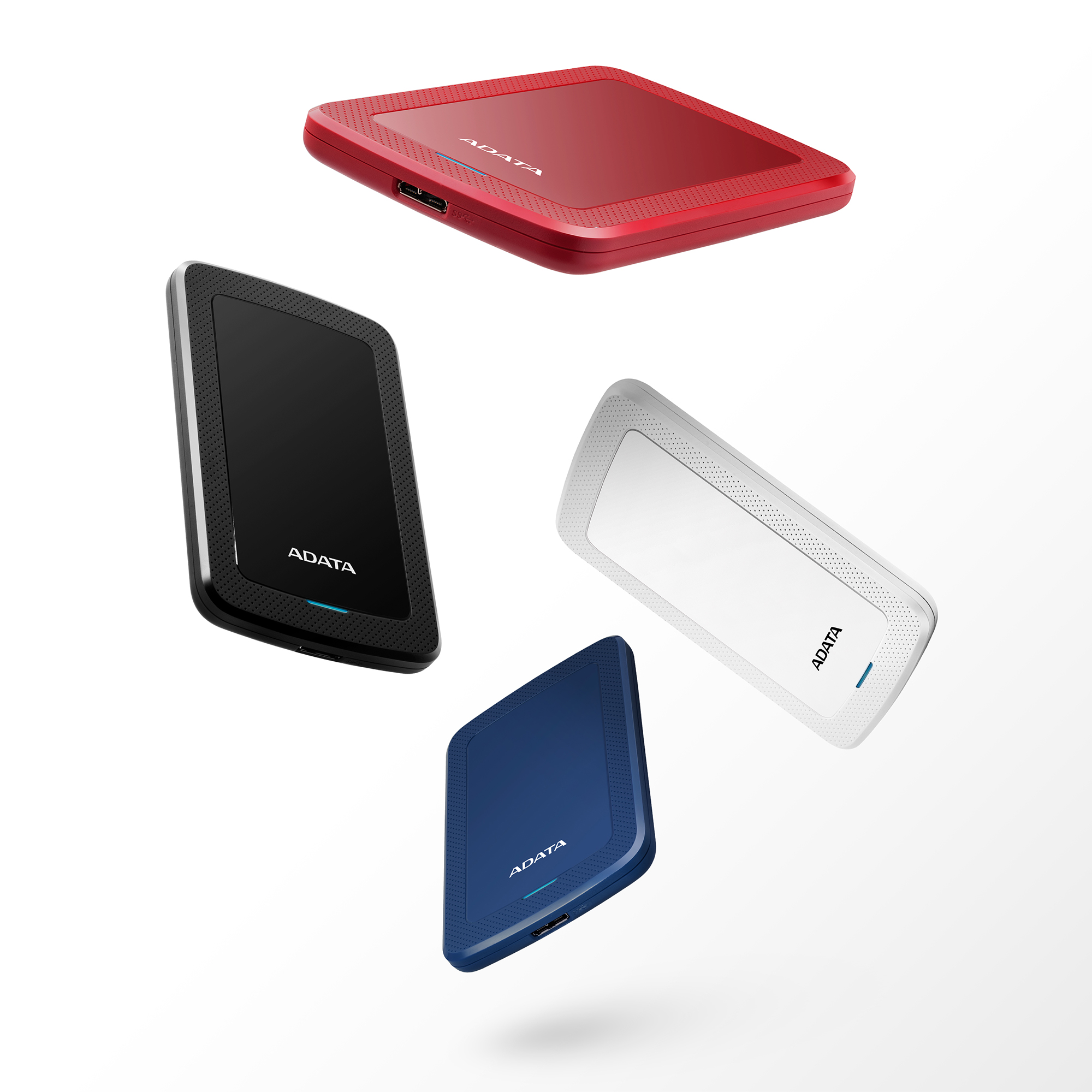 ADATA HV300/ 1TB/ HDD/ Externý/ 2.5"/ Biela/ 3R 