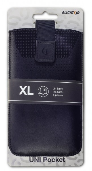 ALIGATOR Puzdro UNI-POCKET, vel.XL(158*93) čierna 