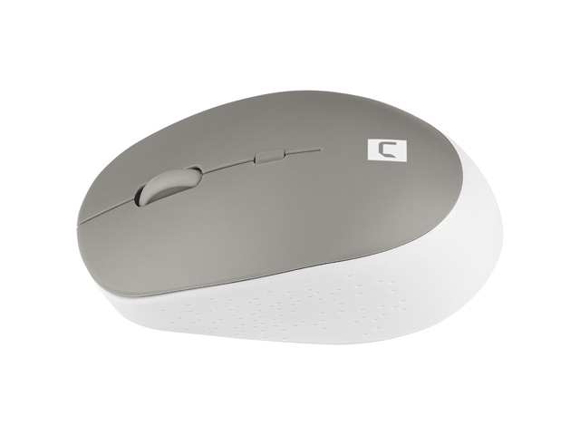 Natec optická myš HARRIER 2/ 1600 DPI/ Kancelářská/ Optická/ Bezdrátová Bluetooth/ Bílá-šedá 